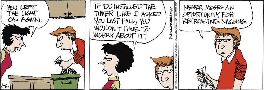 Daddy's Home Comic Strip for February 06, 2025 