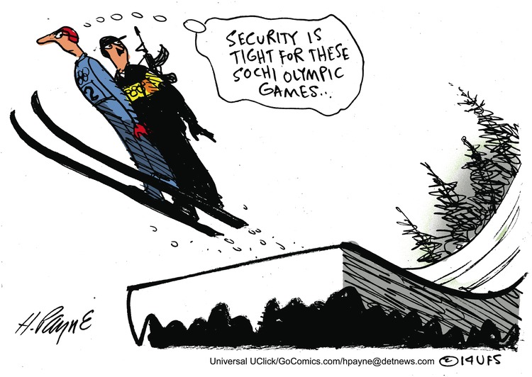 Henry Payne Comic Strip for February 09, 2014 