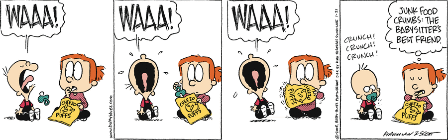 Baby Blues Comic Strip for January 21, 2008 