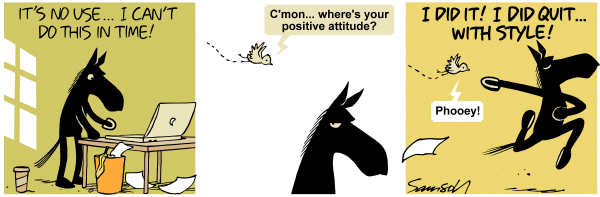 Dark Side of the Horse Comic Strip for October 22, 2011 