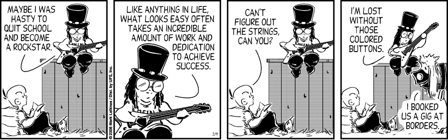 Cow and Boy Classics Comic Strip for February 09, 2008 