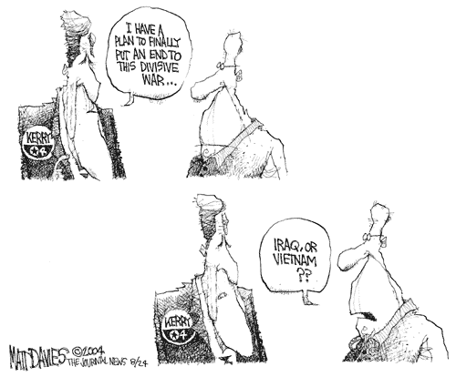 Matt Davies Comic Strip for August 23, 2004 