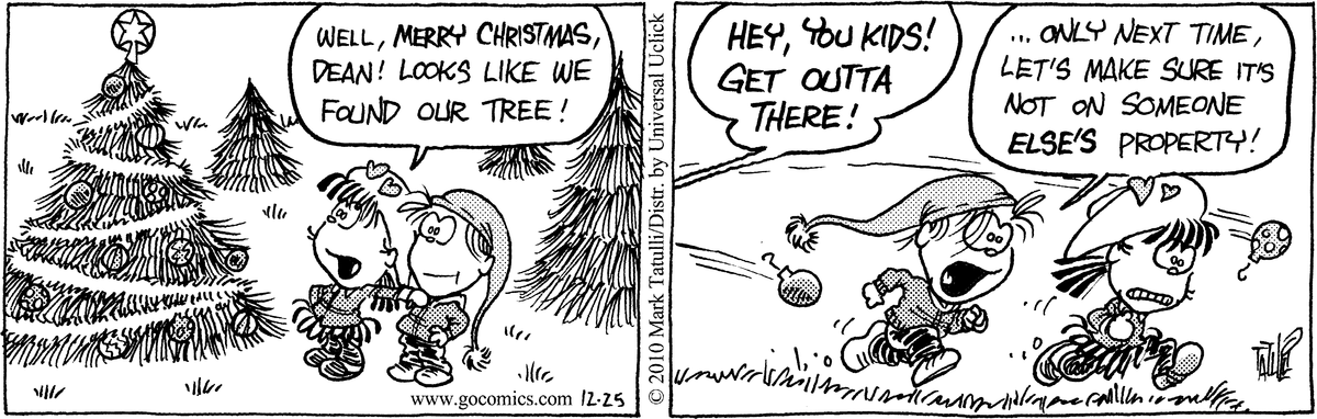 Heart of the City Comic Strip for December 25, 2010 