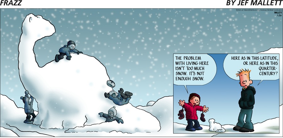 Frazz Comic Strip for January 26, 2025 
