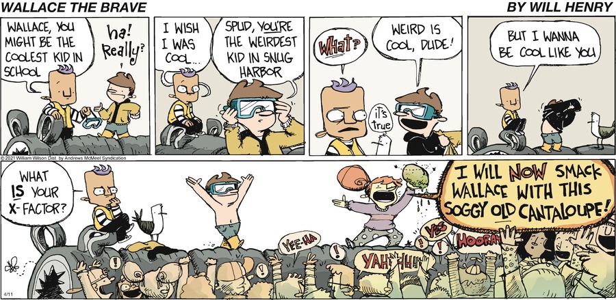 Wallace the Brave Comic Strip for April 11, 2021 