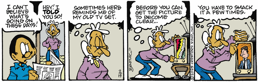 Herb and Jamaal Comic Strip for February 19, 2025 