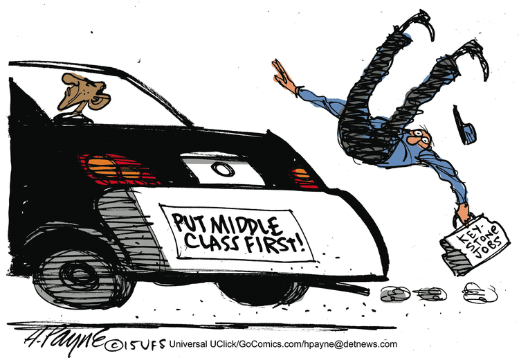 Henry Payne Comic Strip for January 31, 2015 