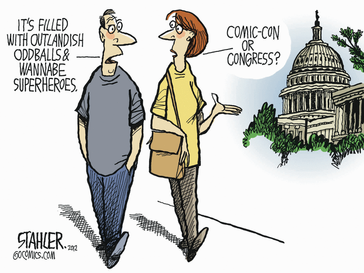 Jeff Stahler Comic Strip for July 13, 2012 