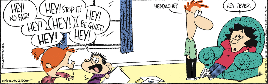 Baby Blues Comic Strip for December 11, 2003 