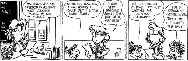Heart of the City Comic Strip for April 14, 2003 