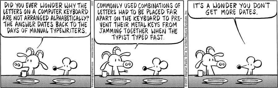 Pearls Before Swine Comic Strip for February 27, 2007 