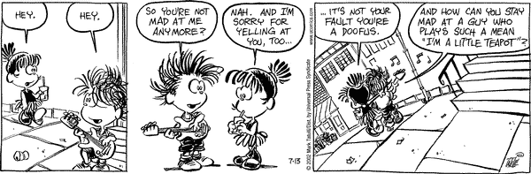Heart of the City Comic Strip for July 13, 2002 