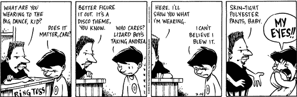 Big Top Comic Strip for March 14, 2003 
