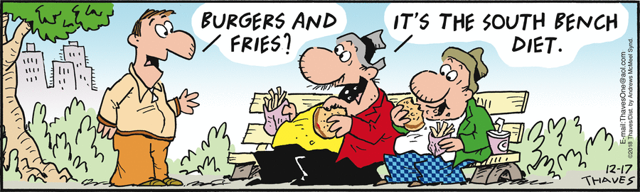 Frank and Ernest Comic Strip for December 17, 2018 