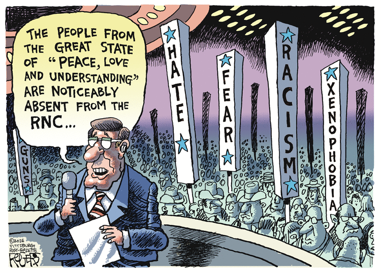 Rob Rogers Comic Strip for July 21, 2016 