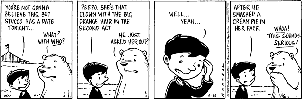 Big Top Comic Strip for June 14, 2002 