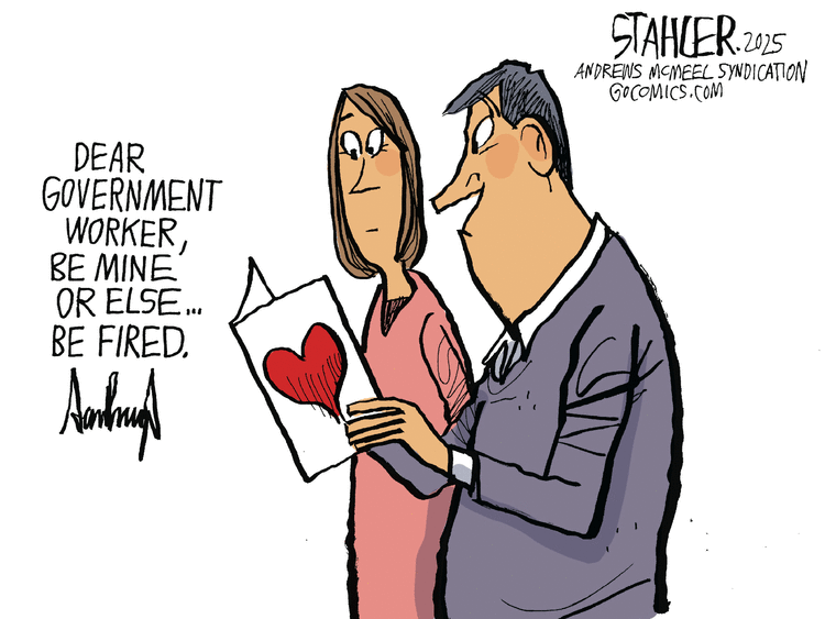 Jeff Stahler Comic Strip for February 12, 2025 