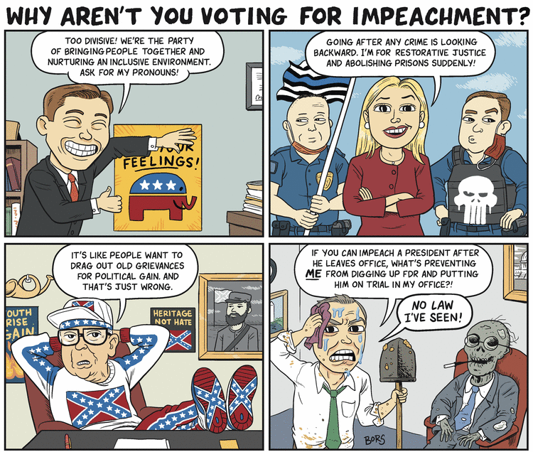 Matt Bors Comic Strip for January 27, 2021 