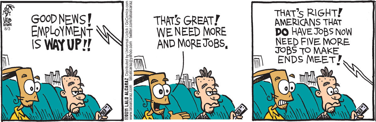 La Cucaracha Comic Strip for August 03, 2011 