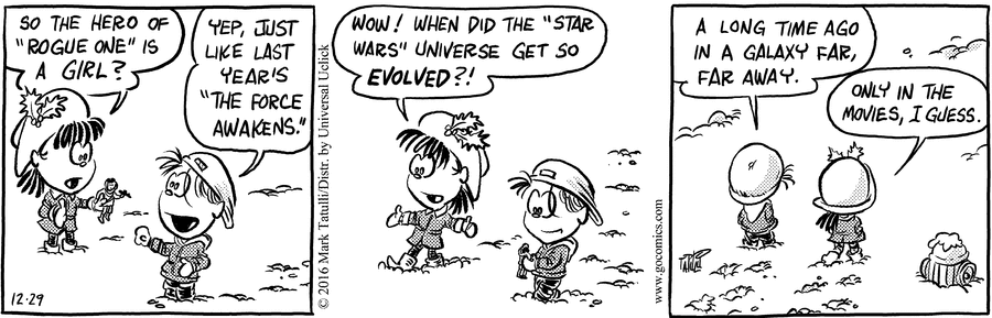 Heart of the City Comic Strip for December 29, 2016 