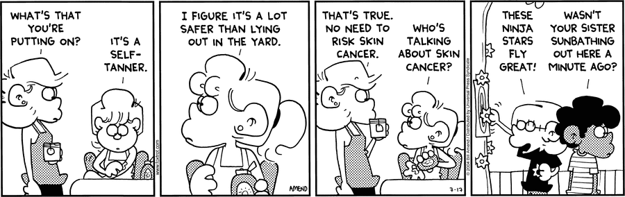 FoxTrot Comic Strip for July 17, 2004 