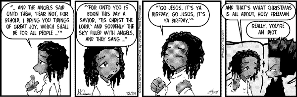 The Boondocks Comic Strip for July 27, 2011 