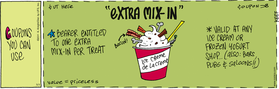 The Knight Life Comic Strip for May 05, 2011 