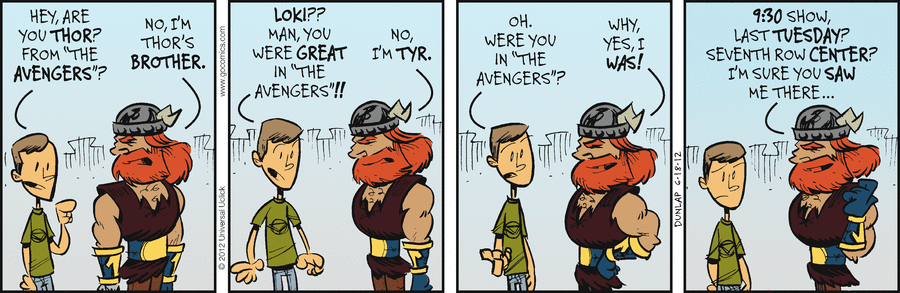 Ink Pen Comic Strip for June 18, 2012 