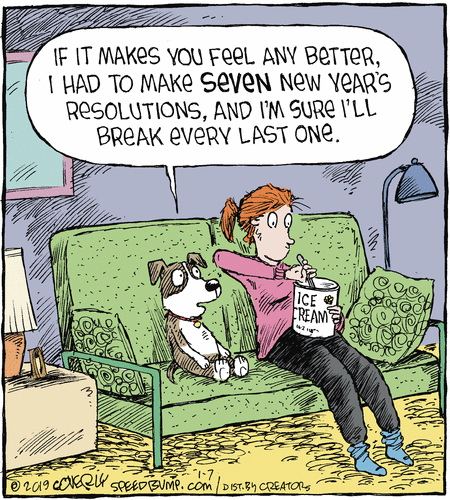 Speed Bump Comic Strip for January 07, 2019 
