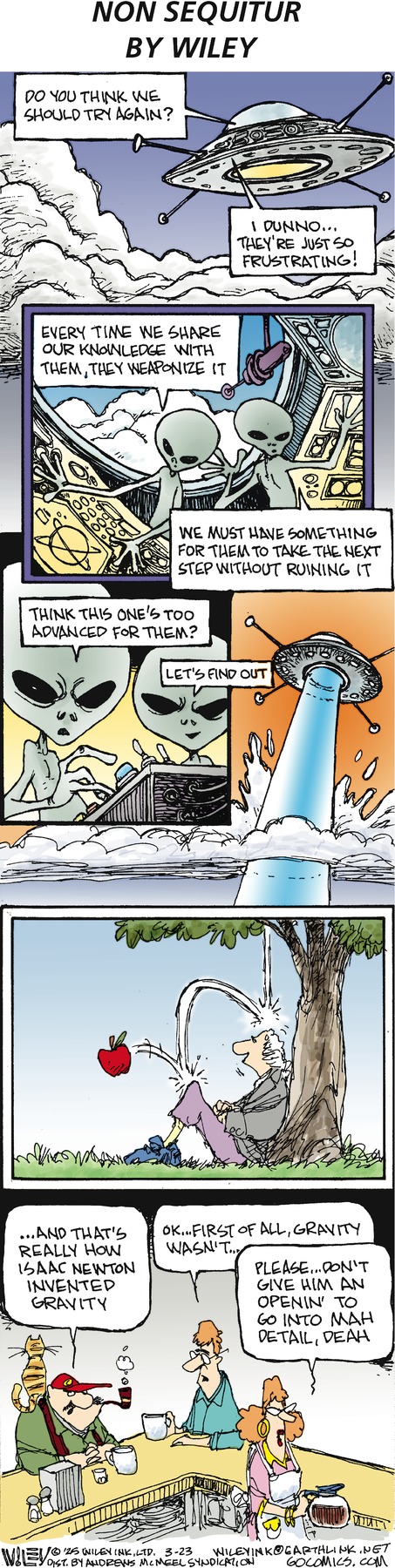 Non Sequitur Comic Strip for March 23, 2025 