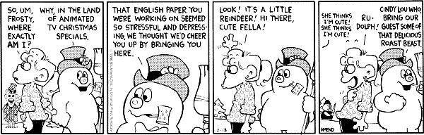 FoxTrot Comic Strip for December 18, 1996 