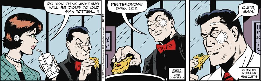 Dick Tracy Comic Strip for February 13, 2025 