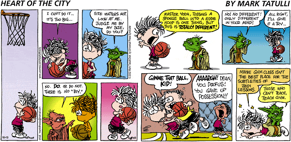 Heart of the City Comic Strip for October 13, 2002 