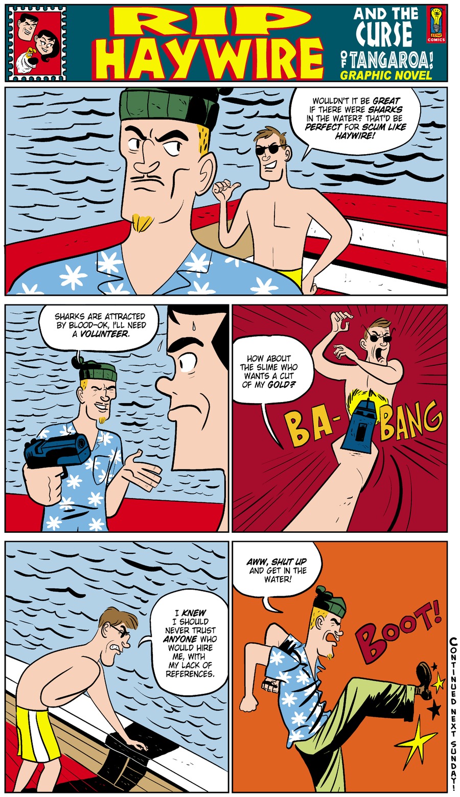 Rip Haywire Comic Strip for October 19, 2014 
