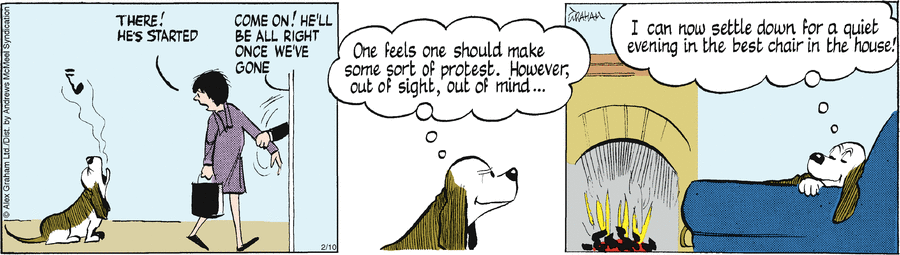 Fred Basset Comic Strip for February 10, 2025 