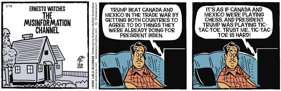 La Cucaracha Comic Strip for February 18, 2025 