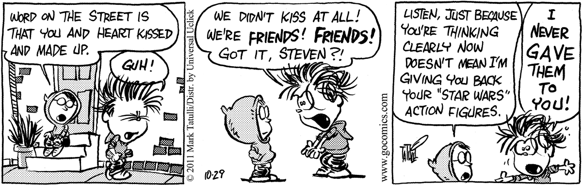 Heart of the City Comic Strip for October 29, 2011 