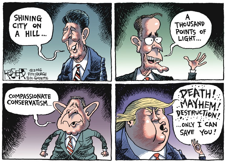Rob Rogers Comic Strip for July 24, 2016 