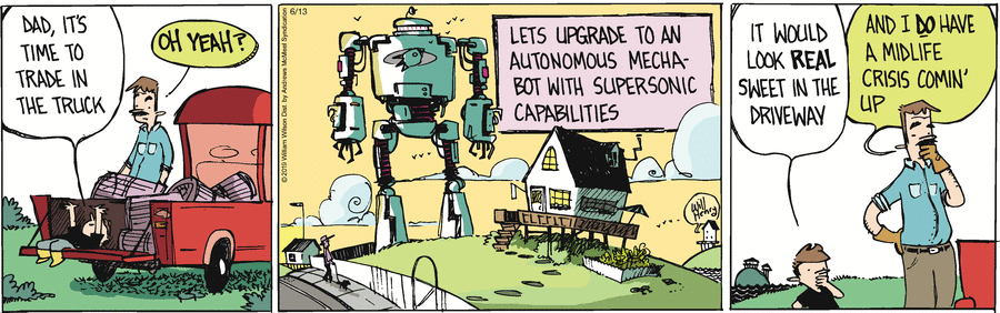 Wallace the Brave Comic Strip for June 13, 2019 