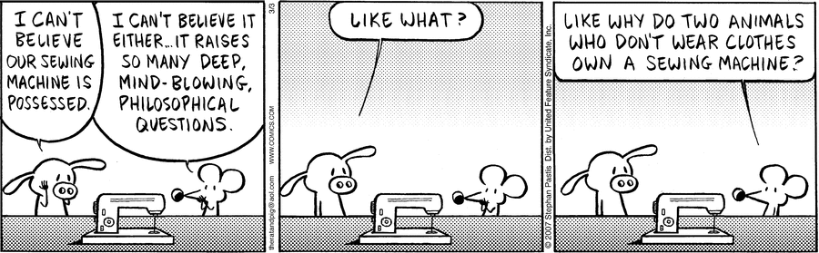 Pearls Before Swine Comic Strip for March 03, 2007 