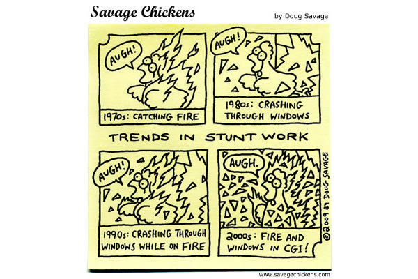 Savage Chickens Comic Strip for August 15, 2013 