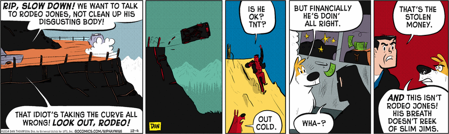 Rip Haywire Comic Strip for December 04, 2014 
