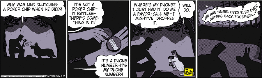 Rip Haywire Comic Strip for November 14, 2012 