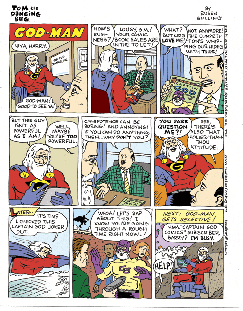 Tom the Dancing Bug Comic Strip for April 09, 2005 