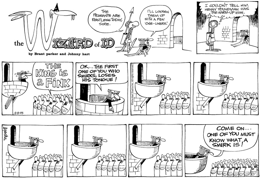 Wizard of Id Classics Comic Strip for February 09, 2025 