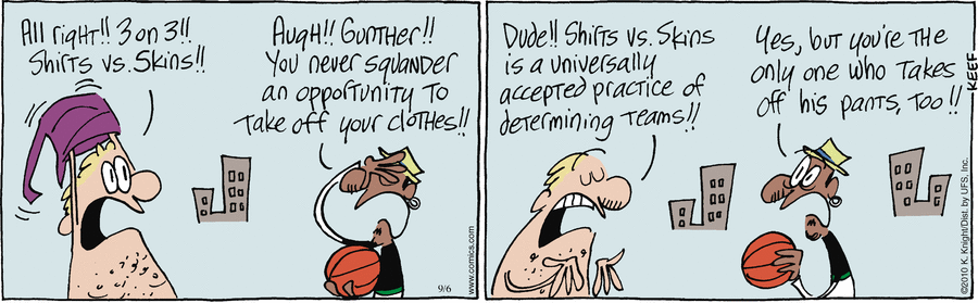 The Knight Life Comic Strip for September 06, 2010 