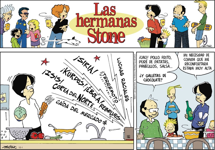 Las Hermanas Stone Comic Strip for December 01, 2024 