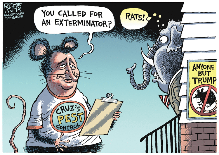 Rob Rogers Comic Strip for April 07, 2016 