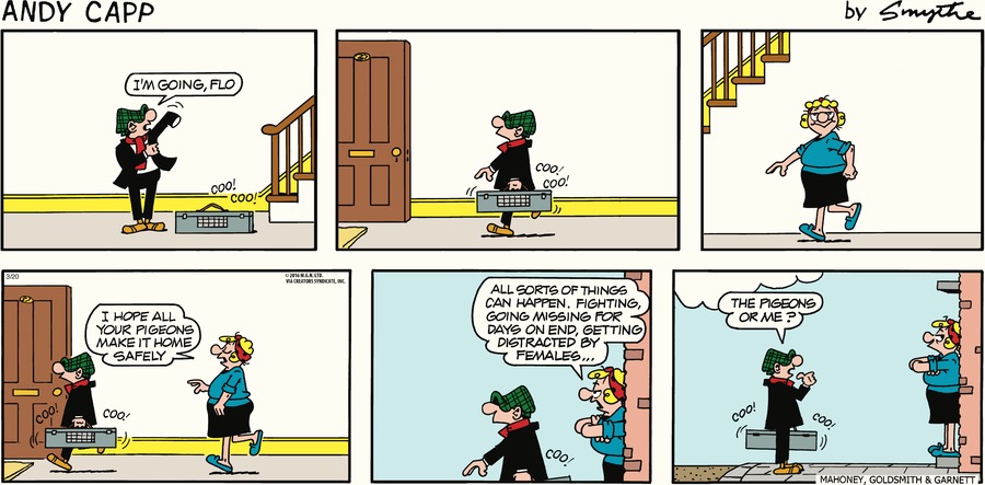 Andy Capp Comic Strip for March 20, 2016 