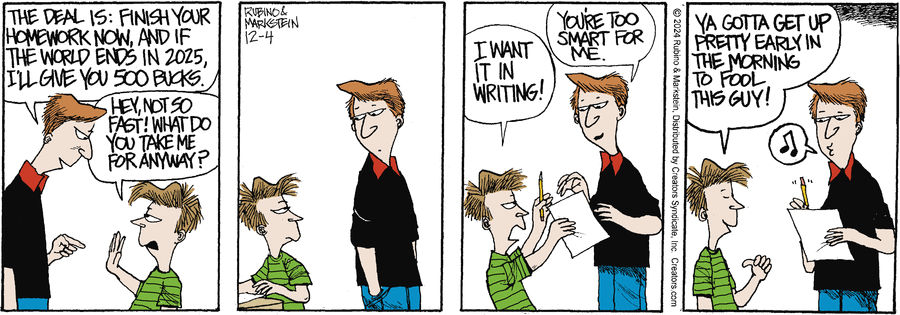 Daddy's Home Comic Strip for December 04, 2024 